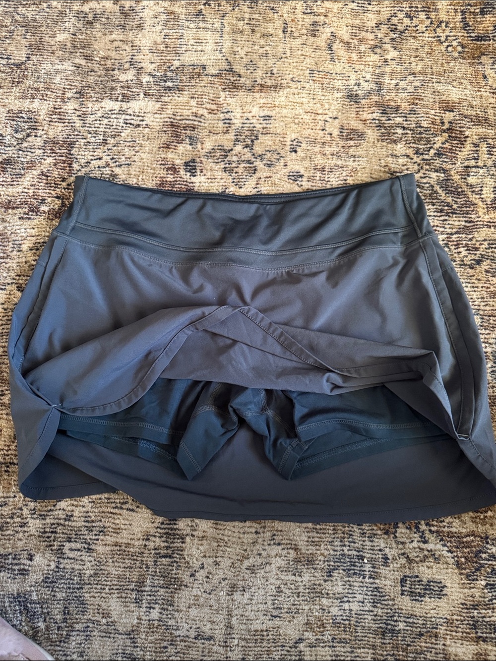 Free Fly Apparel Women's Athletic Skort in Blue - Picture 2 of 4